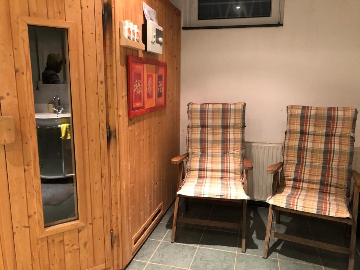 Ferienwohnung Nationalpark Eifel Nideggen Sauna מראה חיצוני תמונה